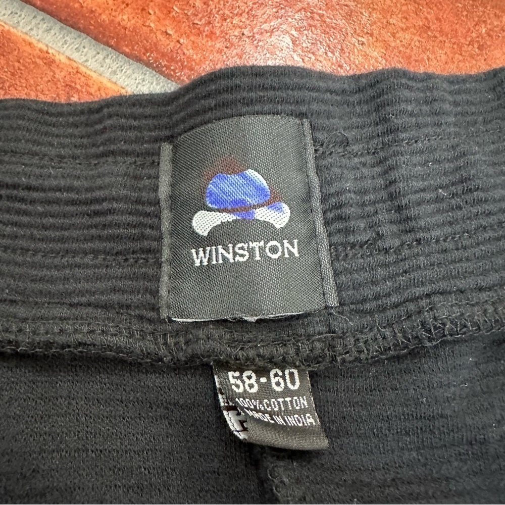 Winston Mens Ribbed Drawstring Shorts - Picture 2 of 4